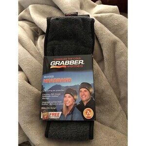 Grabber Heated Head Band - Gray - Brand New